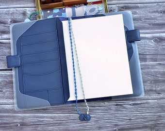 A5 A6 PVC Planner Cover: Frosted Matte or Clear Protective Jacket