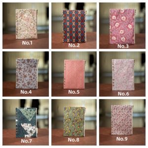 Bloemenprint Ritstas A5 A6 A7 | Stoffen Plannerverdeler | Etui voor Ringband | Opbergtas | Houder voor Journaling Accessoires | 36 kleuren afbeelding 14