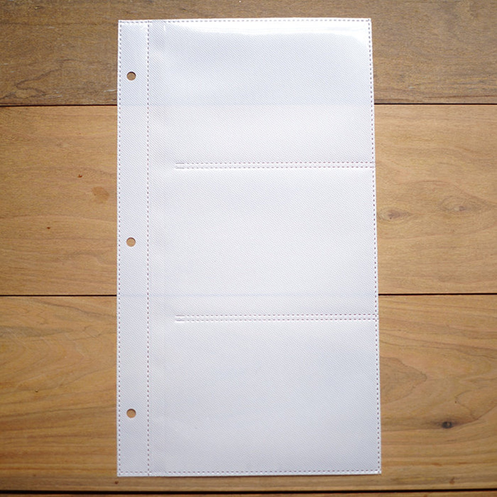 Loose Leaf 3.5 X5 Inch 3R Photo Album Sleeves With 3 Pockets Etsy
