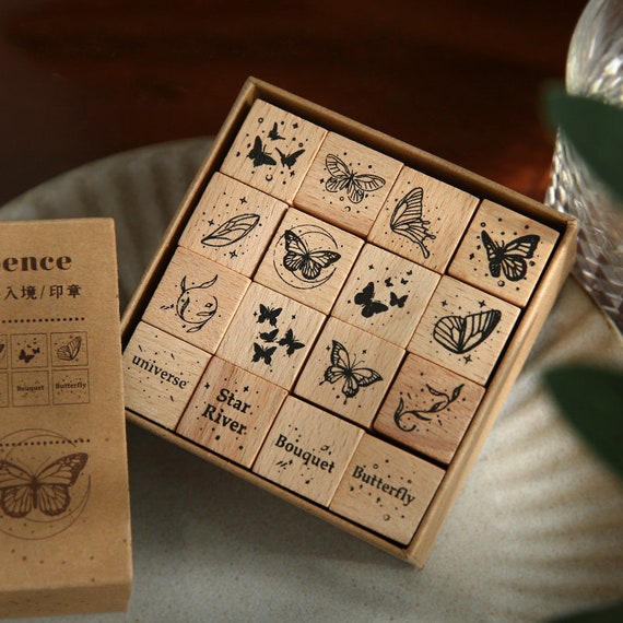 Butterfly Journaling A5 Clear Stamp Set