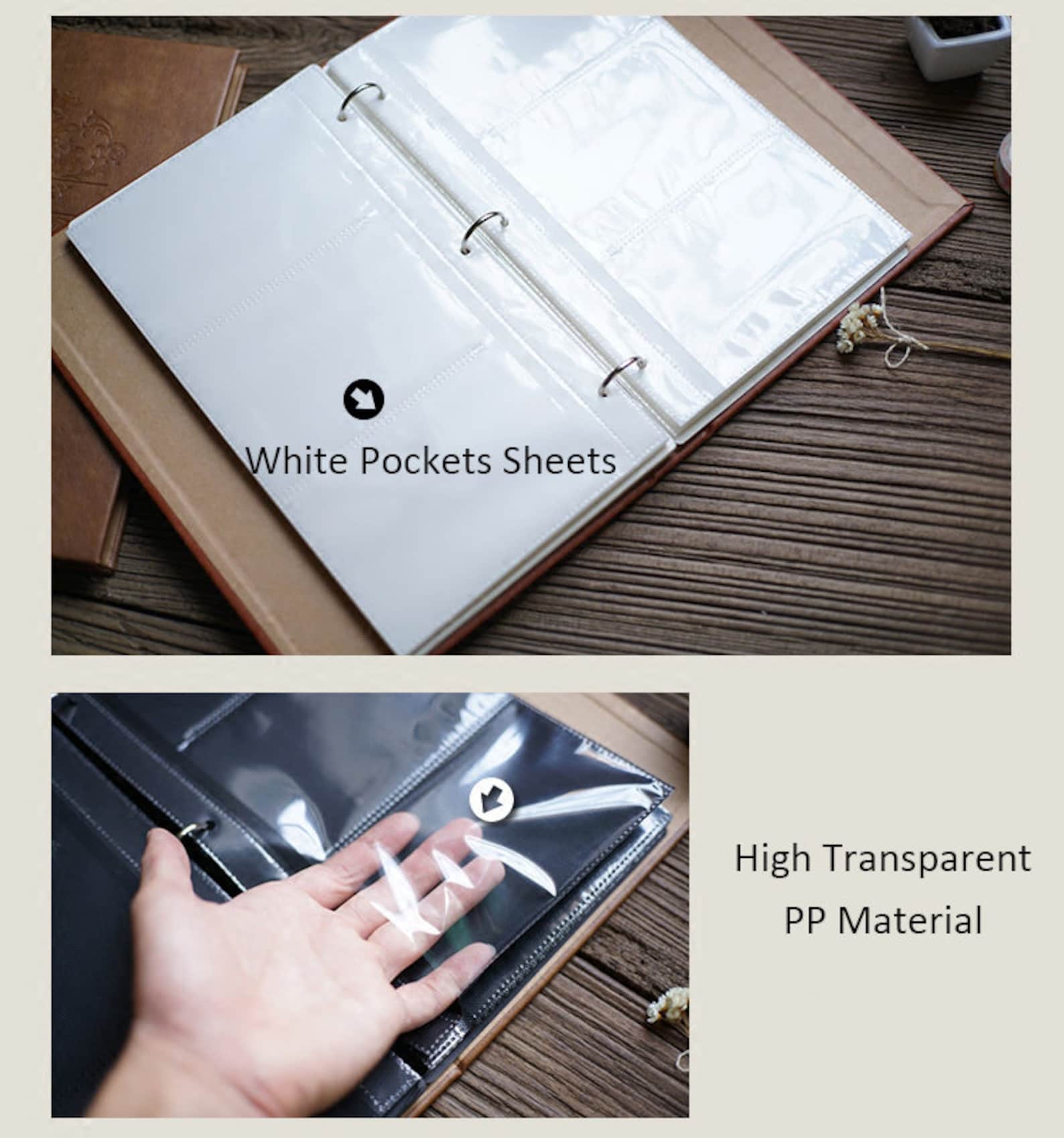 Pocket Photo Albums 3x5 Sleeves. Photo Memory Book. Family Etsy