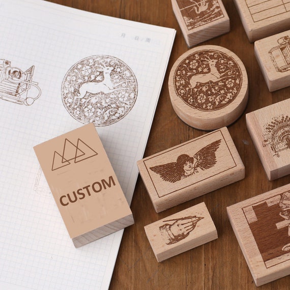 Custom Stamp, Custom Rubber Stamp, Wedding Custom Stamp, Business Stamp,  Book Stamp, Address Stamp, Custom Logo Stamp, Personalized Stamp 