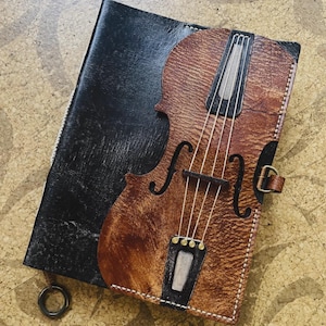 Cello Style Cowhide Travelers Notebook Handmade Nostalgic Matte Black Leather Journal Vintage Thick Diary A6 A5 Loose leaf Creative Gift