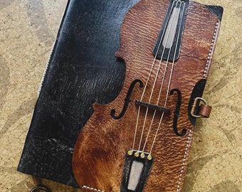 Cello Style Cowhide Travelers Notebook Handmade Nostalgic Matte Black Leather Journal Vintage Thick Diary A6 A5 Loose leaf Creative Gift
