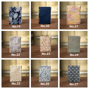 Bloemenprint Ritstas A5 A6 A7 | Stoffen Plannerverdeler | Etui voor Ringband | Opbergtas | Houder voor Journaling Accessoires | 36 kleuren afbeelding 16
