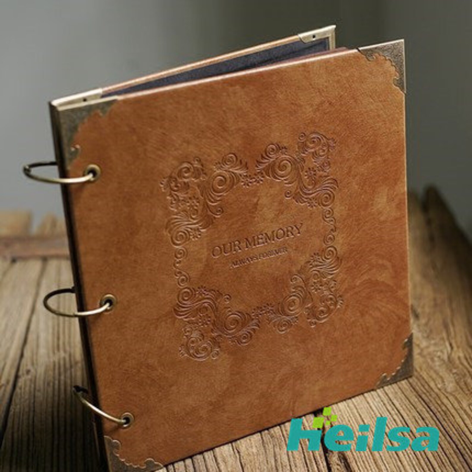 Faux Leather Photo Album Scrapbook 10 X 10. Guest Book. Etsy