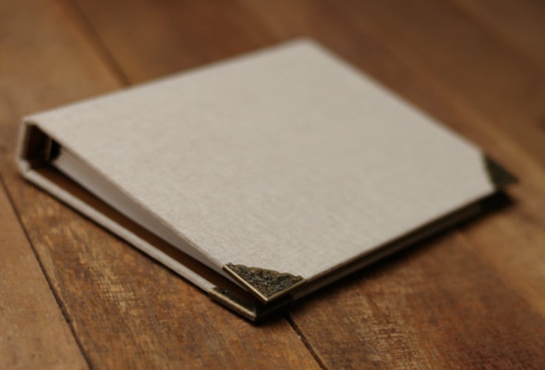 Linen Cover Photo Album /wedding Albums /guest Book/scrapbook Etsy