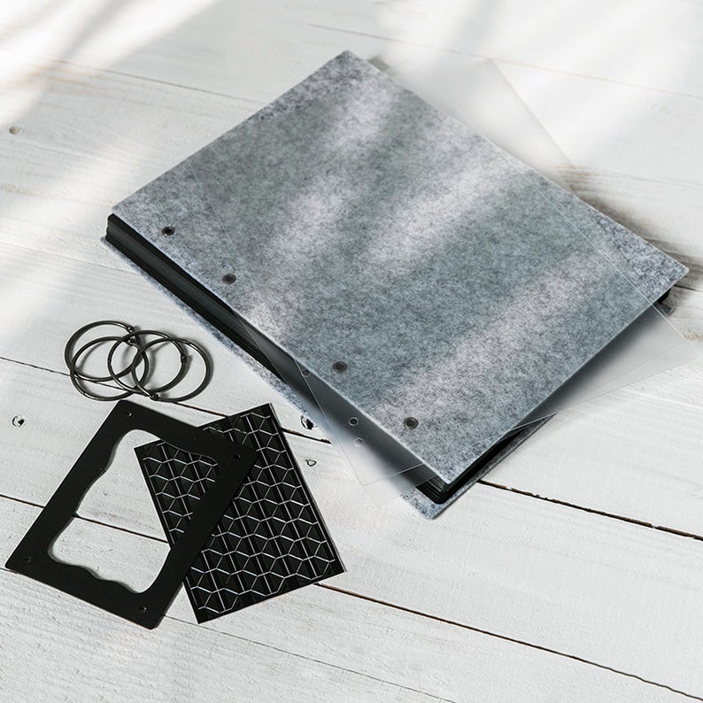 Extra Large Capacity Ring Binder Scrapbook Album 56 Pages Etsy