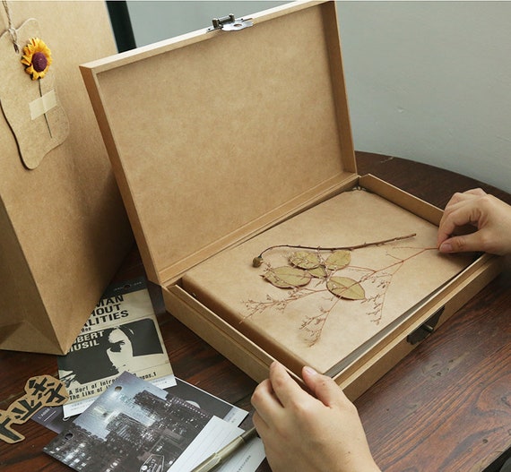 Aazon.co: Scrapbook Photo Albu Vintage Cover Leather Scrapbook