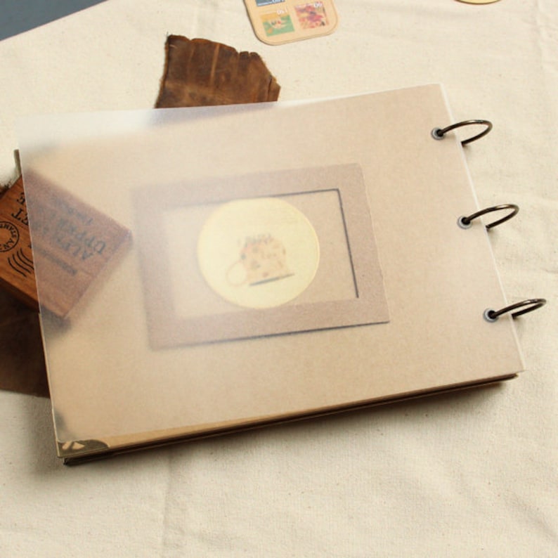 A4 Scrapbook photo album 40 page. Wedding Scapbook. Sketch Etsy