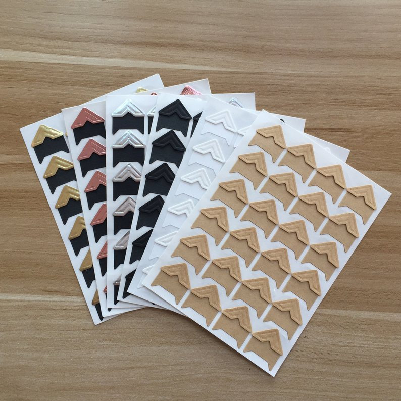 1020 Angoli Adesivi Per Foto - Trasparenti, Autoadesivi - Per Album E Scrapbooking - Foto 3