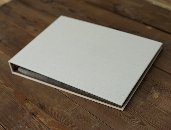 Simple Linen Self-adhesive Lamination DIY Photo Album Album Retro