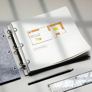 Planejador de fichário com capa de feltro, diário de caderno feito à mão, livro de esboço, caderno de lista de tarefas, diário em branco, álbum de recortes, presente personalizado