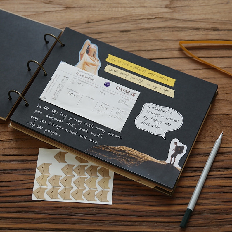 A4 Scrapbook Photo Album 40 Page. Wedding Scapbook. Sketch Etsy Australia