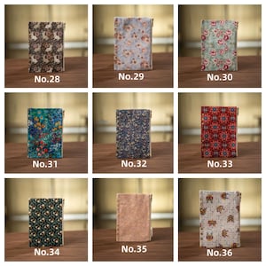 Bloemenprint Ritstas A5 A6 A7 | Stoffen Plannerverdeler | Etui voor Ringband | Opbergtas | Houder voor Journaling Accessoires | 36 kleuren afbeelding 17