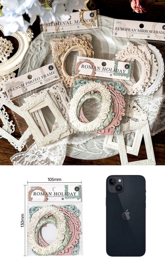 European-style Hollow Embossed Photo Frame Kit Special-shaped