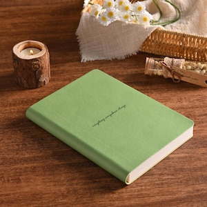 Personalized A5 Soft PU Leather Cover Journal Blank Design Notebook Lined Grid Page Basic Color Planner Notepad Versatile Book 15 color 272P