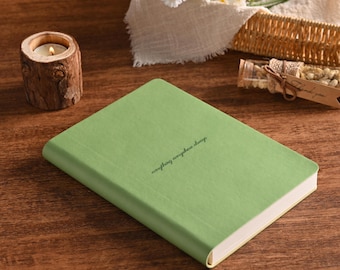 Personalized A5 Soft PU Leather Cover Journal Blank Design Notebook Lined Grid Page Basic Color Planner Notepad Versatile Book 15 color 272P