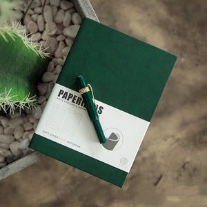 Quaderno personalizzato con copertina in morbida pelle A5, diario Bullet a colori base, quaderno a righe con griglia vuota, libro aziendale, taccuino da viaggio, 10 colori