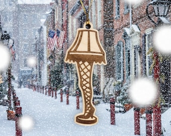Leg Lamp Ornament - A Christmas Story - Laser Cut - Wooden - Christmas