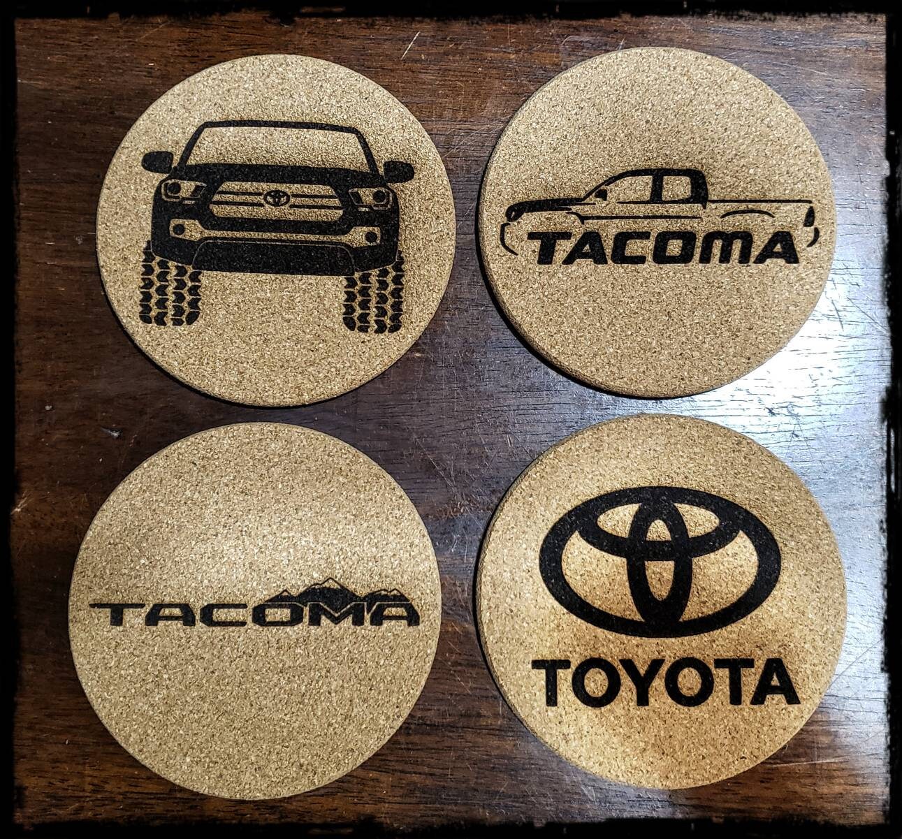 Toyota Car Coasters, Toyota Car Coasters, Toyota Accessories, Toyota C