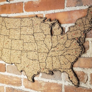 USA Map - Moderne Wandkunst - Digitale Datei - SVG