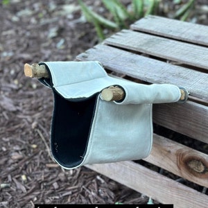 Rat Hammock, Rat Cage Stuff, Rat Toys, Rat Gifts, (Small 2-LEVEL WALL HAMMOCK)