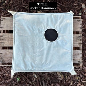 Rat Hammock, Rat Cage Stuff, Rat Toys, Rat Gifts, (POCKET HAMMOCK)