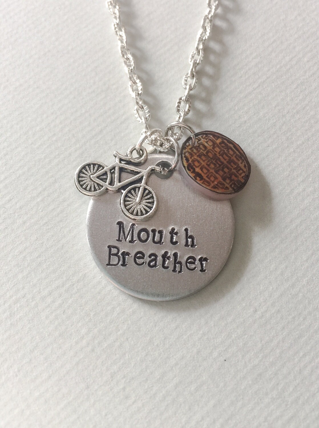 Stranger Things Necklace Mouth Breather eleven necklace Etsy