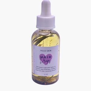 HAIR DROPS • All Natural Hair Oil • Organic • Hair Grow Booster