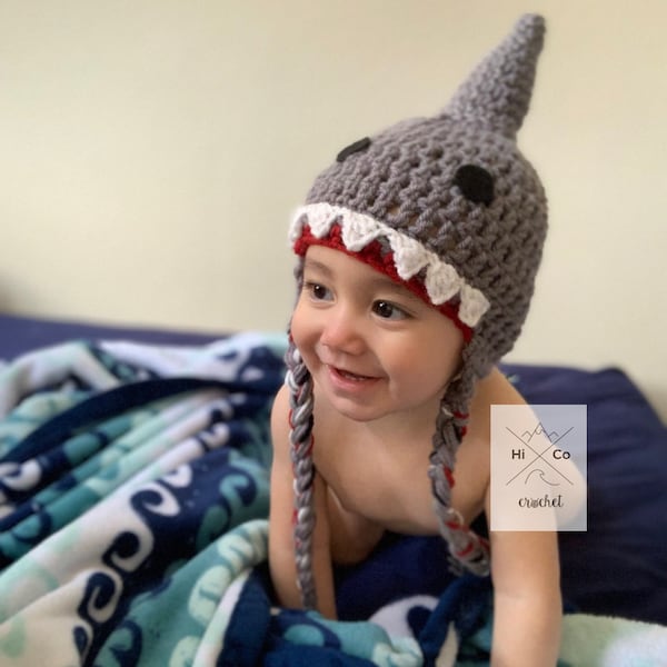 Shark Baby Set, Baby Shark Costume, Baby Shark Set, NewBorn Photography, Baby Shower Gift, Crochet Shark Baby Set, Shark Week, Sharks