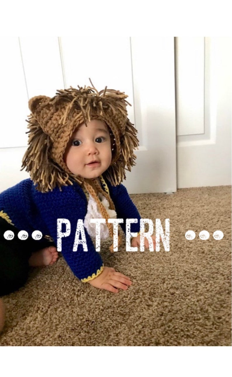 PDF Beast Costume PATTERN Crochet Pattern DIY - Etsy