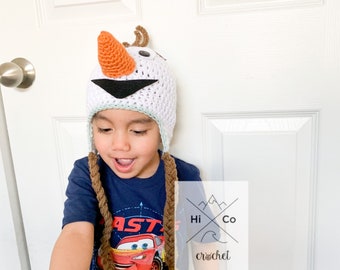Olaf Hat - Etsy