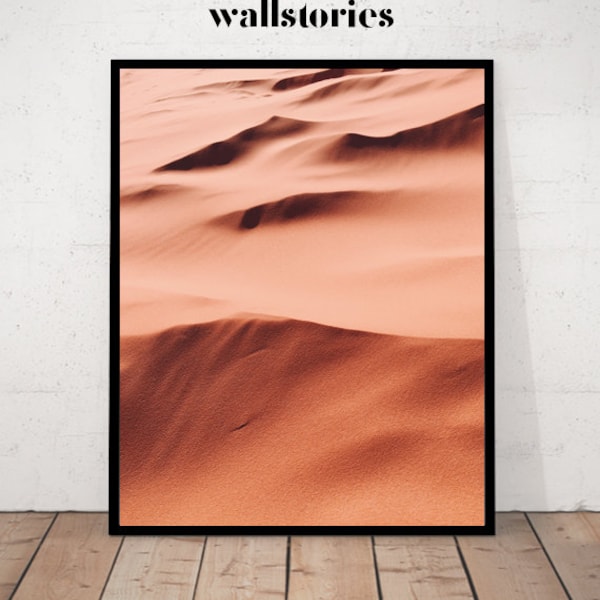 Desert Print,  African Desert, Desert Wall Art, Landscape Photography, Arabic Desert Photo, Sahara desert,Desert Printable, Printable Desert