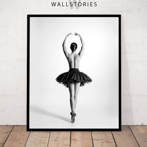 Ballerina Wall Art Etsy