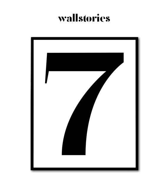 Number Seven Print Number 7 7 Print Number 7 Art Printable - Etsy Number seven print number 7 7 print number 7 art printable - etsy