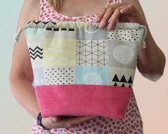 Einfache Kordelzug für Häkel- oder Strickprojekte, nützliches Geschenk für Mutter, Frau oder Schwester, Geschenke für Strickerinnen und Häkelerinnen, Garnaufbewahrung