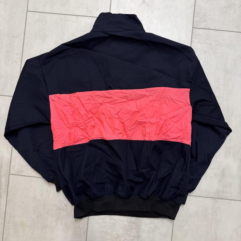 Vintage Wildwood New Jersey Windbreaker Pullover Shore Pink Size Medium image 8