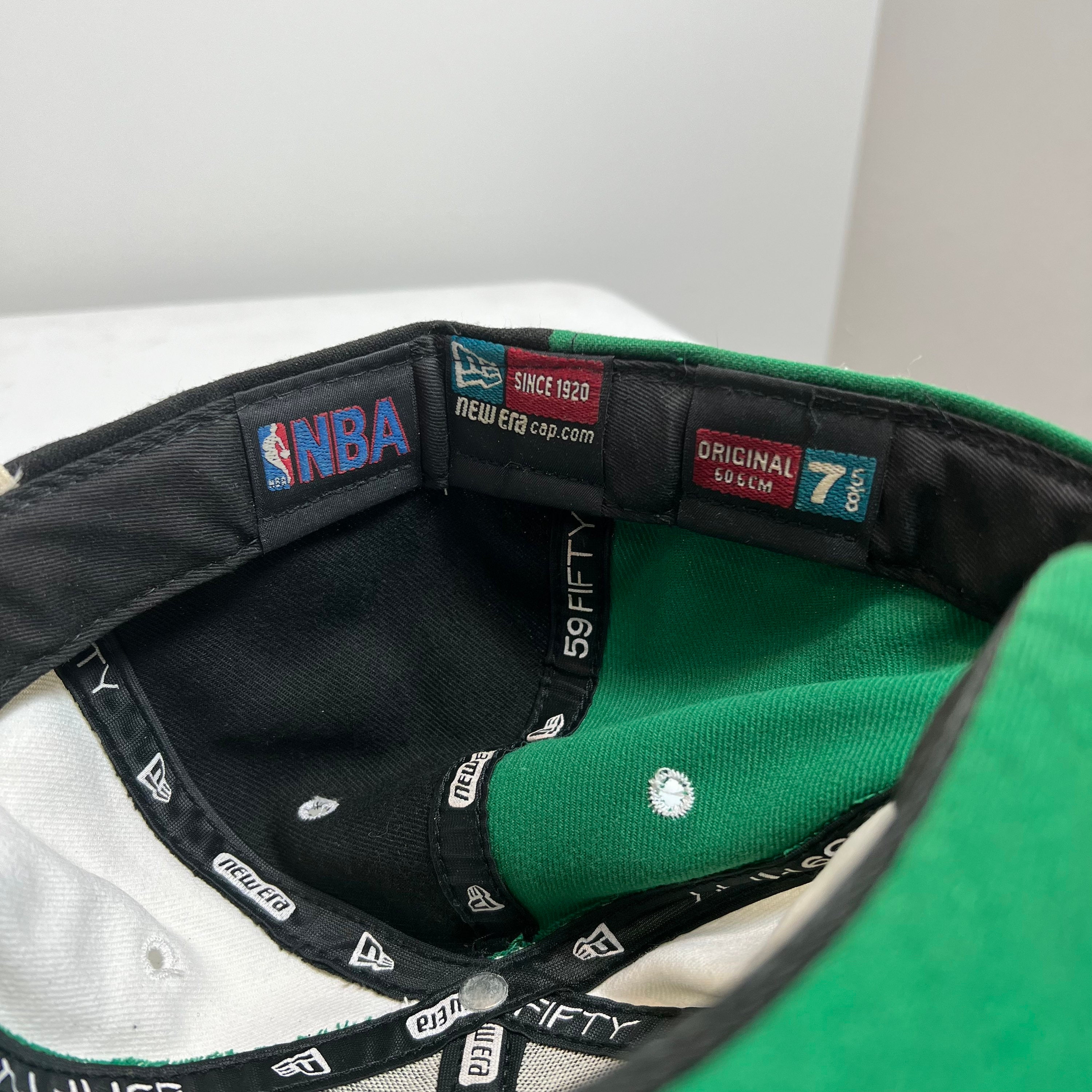 Vintage Boston Celtics Eastern Conference Fitted Hat NBA 