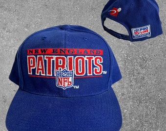 Vintage New England Patriots Snapback Hat Adjustable 90s NFL Football by Sports Specialties