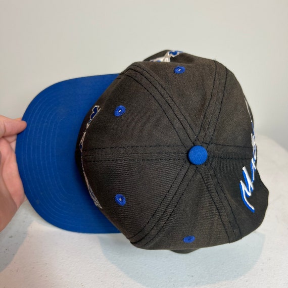 Vintage Orlando Magic Snapback Hat Adjustable Blo… - image 6