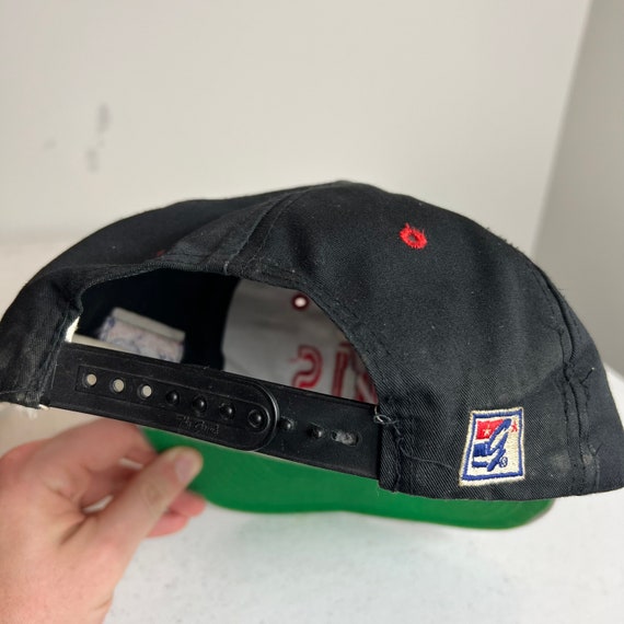 Vintage Chicago Bulls Snapback Hat Adjustable 90s… - image 5