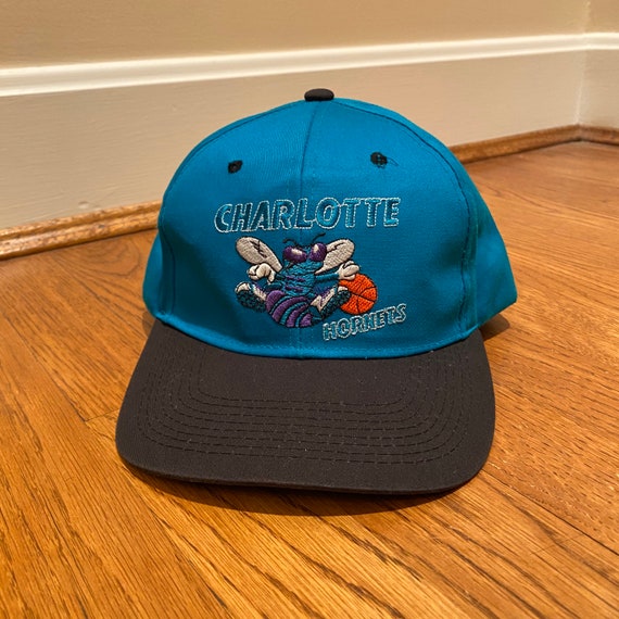 Vintage Charlotte Hornets Snapback Hat Adjustable NBA -  Canada