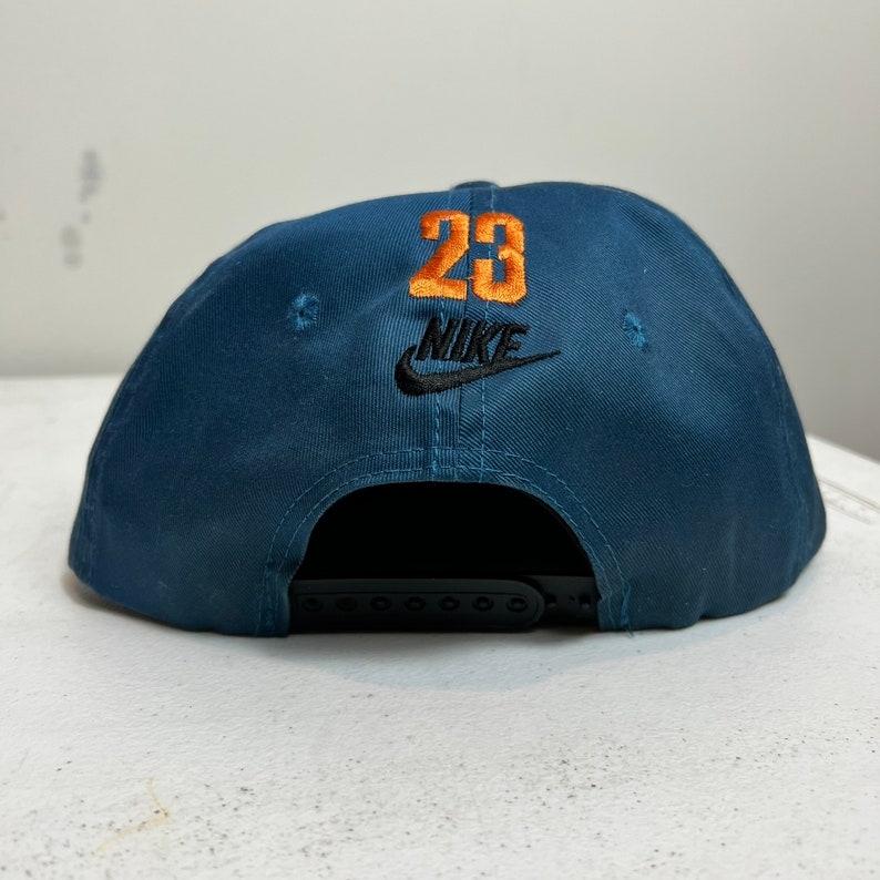 Vintage Air Jordan 23 Snapback Hat Adjustable 90s Rare Jumpman Etsy