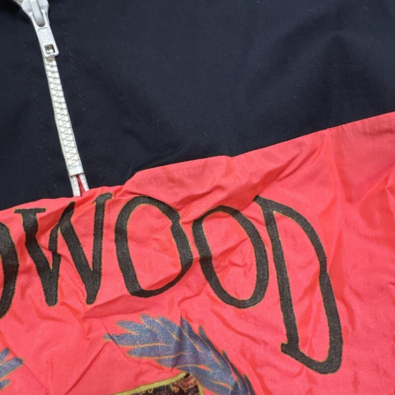 Vintage Wildwood New Jersey Windbreaker Pullover Shore Pink Size Medium image 4