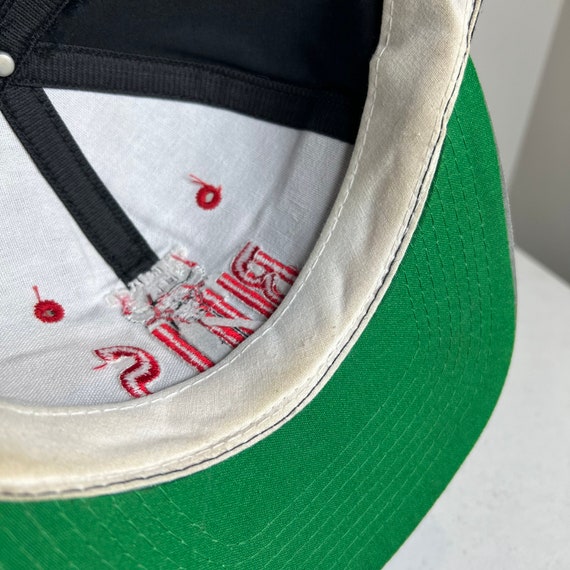 Vintage Chicago Bulls Snapback Hat Adjustable 90s… - image 9