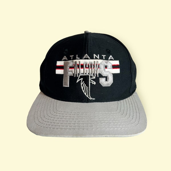 Casquette chapeau noir à bretelles réglables Atlanta Falcons