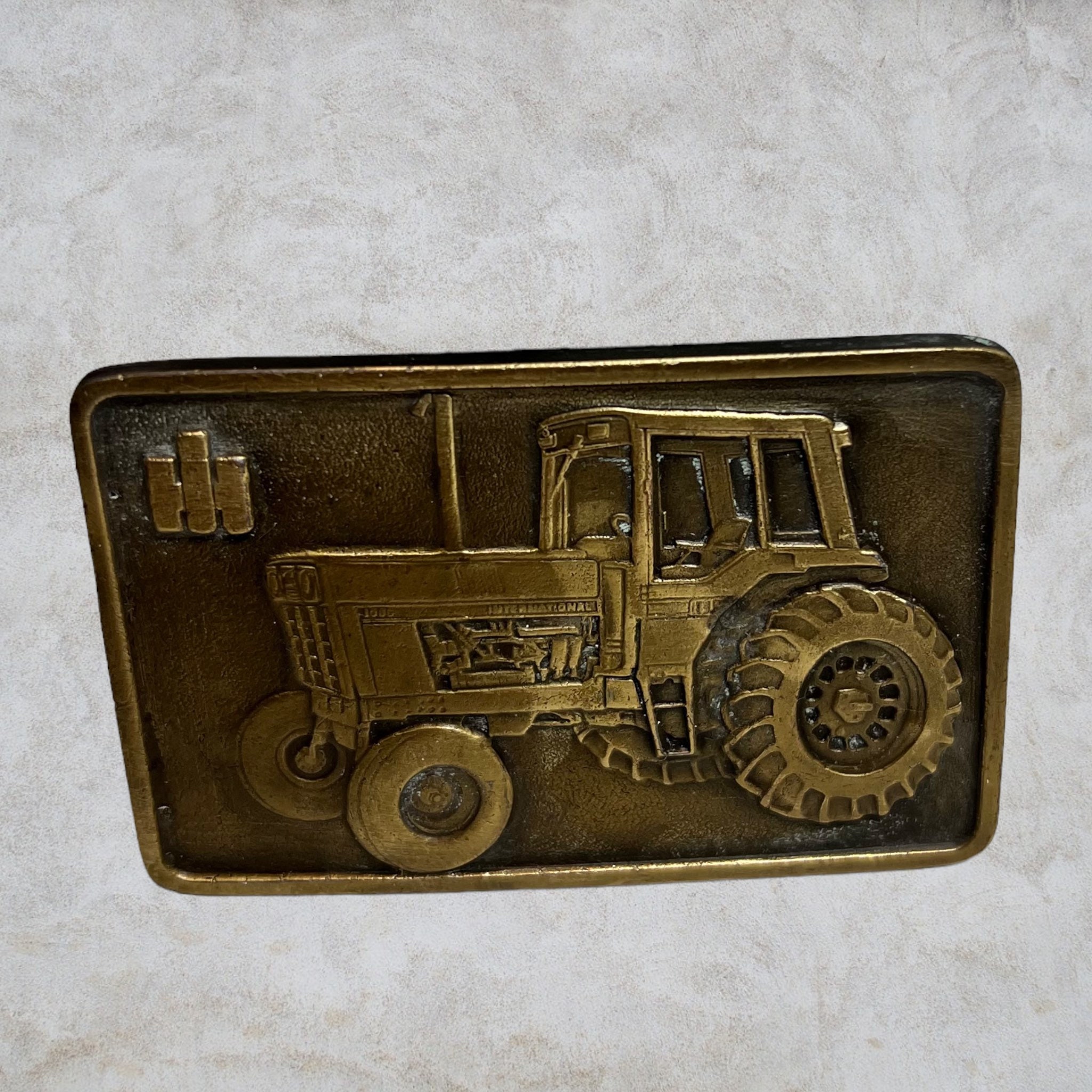 Vintage International Harvester Scout Tractor Belt Buckle 70s Spec
