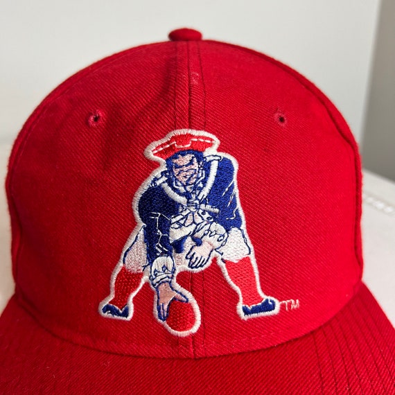 Vintage New England Patriots Snapback Hat Adjusta… - image 6