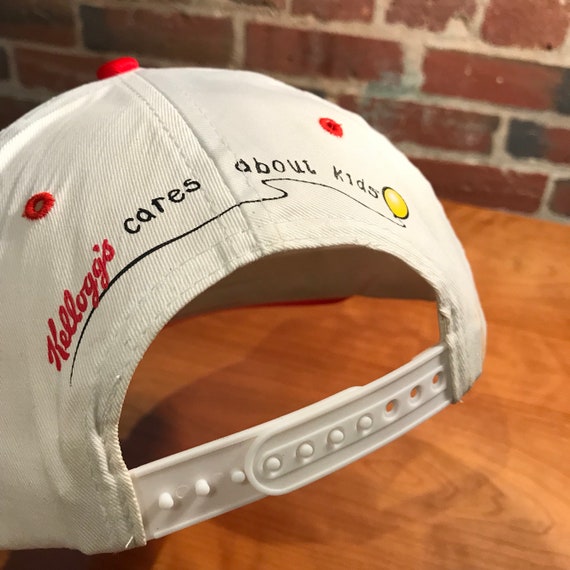 Vintage Kellogg's Cares About Kids Snapback Hat A… - image 2